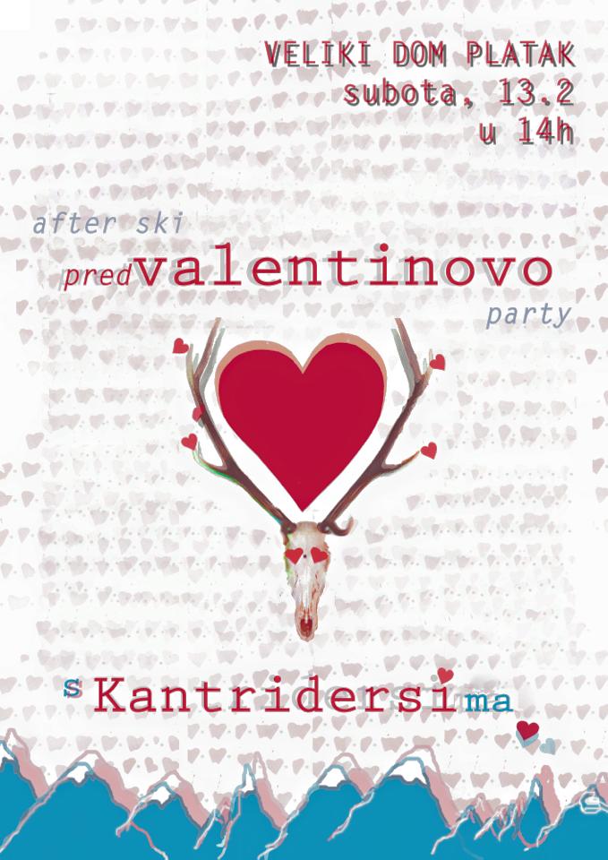 After ski, pred Valentinovo party s Kantridersima!