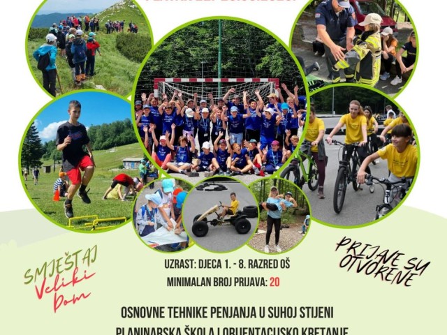 Ljetni sportski kamp, Platak 22-26/06/2026