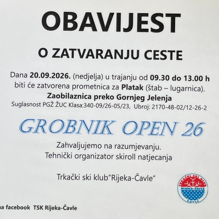 Grobnik Open Ski Roll 26, nedjelja 20.rujna